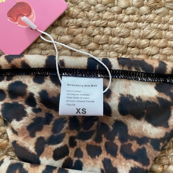 Strawberry Milk Mob Blueprint Bikini Set - Picture 5 of 6